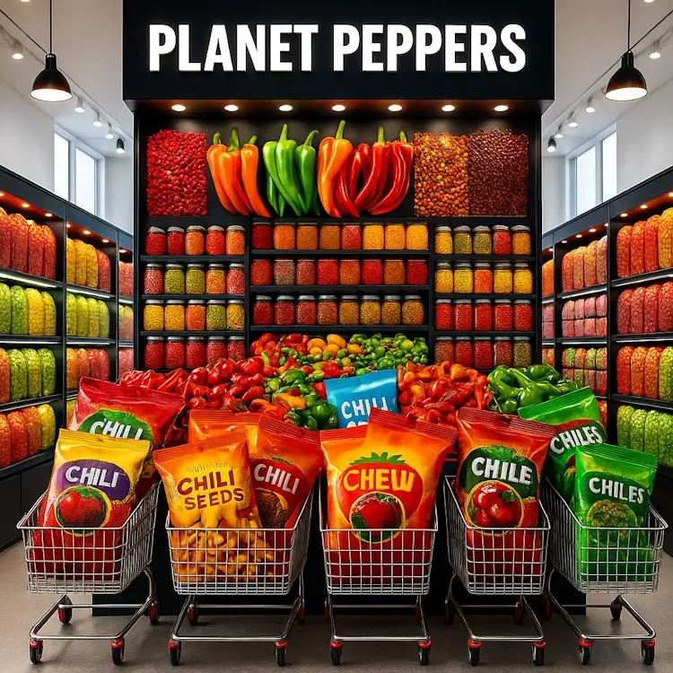 Planet peppers - seeds avaiable